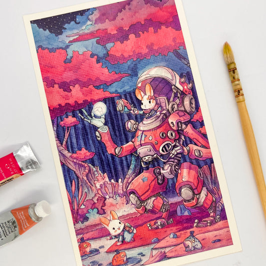 Print "Mech Bunnies"