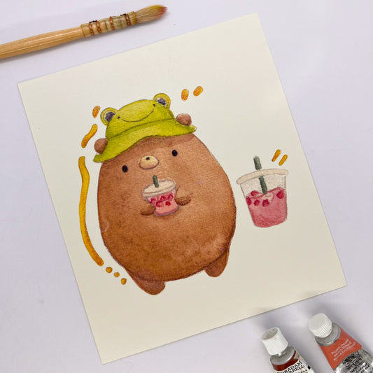 Print "Bubble Tea"