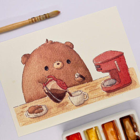 Print "Café por la Mañana"