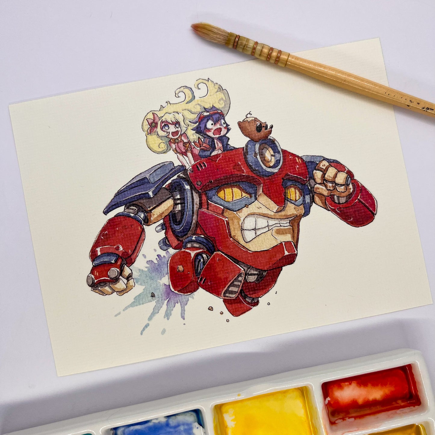 Print "Red Robot"
