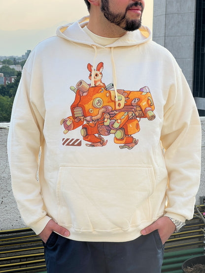 Sudadera Robot Naraja