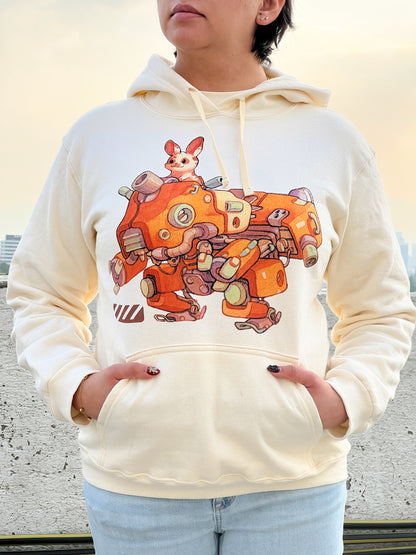 Sudadera Robot Naraja